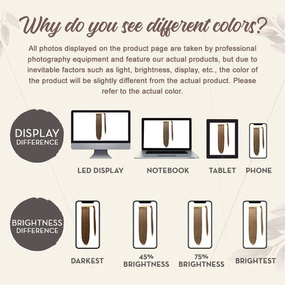 Snugvego Long Ponytail Extension Straight Wrap Clip